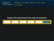 Tablet Screenshot of bchrentals.com